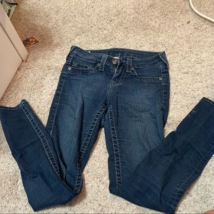 Low rise true religion jeans